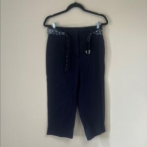 Karen Scott Navy Blue Pants